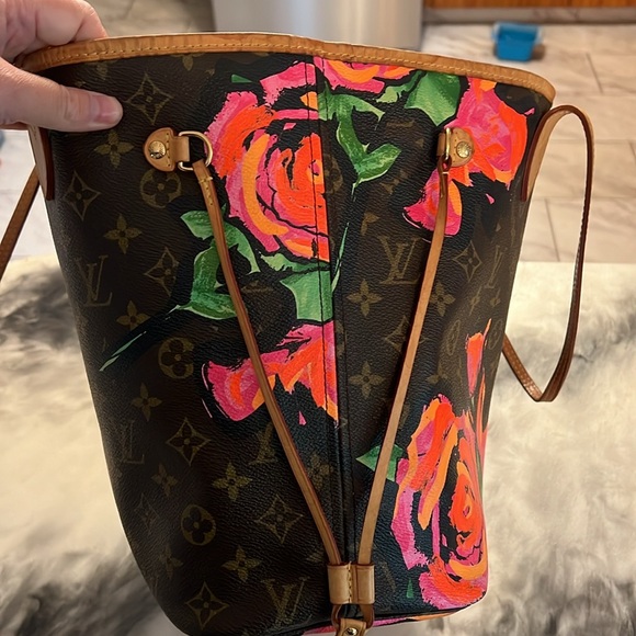 Louis Vuitton Limited Edition Stephen Sprouse Neverfull Roses - Picture 5 of 17